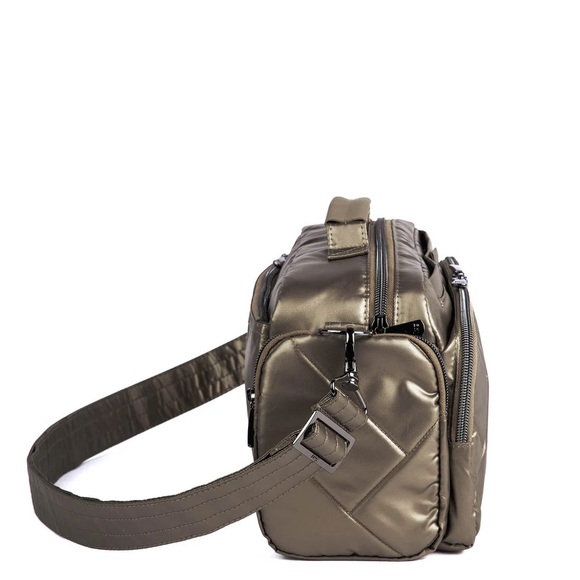 NWT Lug Trolley 2 Crossbody - Metallic Walnut - Picture 3 of 7